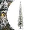 vidaXL Umel&yacute; vianočn&yacute; stromček Zelen&aacute; 300 cm PVC, oceľ a plast