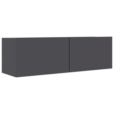 vidaXL TV skrinka, sivá 100x30x30 cm, kompozitné drevo