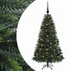 vidaXL Umel&yacute; vianočn&yacute; stromček s guľami 120 cm 150 LED Tepl&aacute; biela