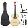 vidaXL 12-dielna klasick&aacute; gitarov&aacute; sada pre začiatočn&iacute;kov 4/4 39"