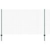 vidaXL Zvaren&eacute; pletivo s podperami 50 x 1,4 m PVC potiahnut&aacute; oceľ
