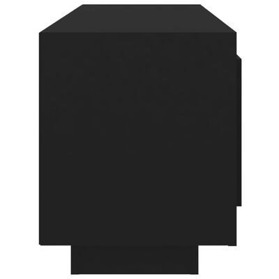 vidaXL TV skrinka čierna 102x35x45 cm spracované drevo