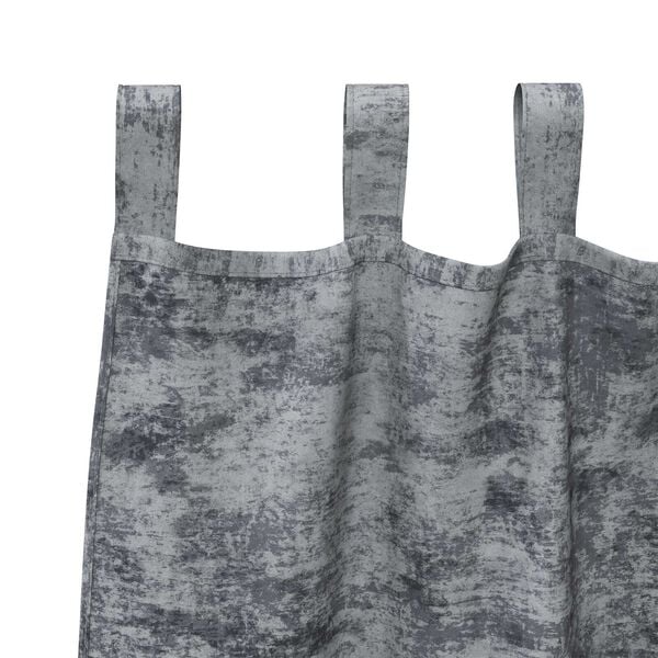 vidaXL Sametové závesy 2 pcs Strieborná šedá 175 x 140 cm Zamat