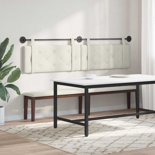 vidaXL Z&aacute;vesn&aacute; Čel&aacute; N&aacute;stenn&yacute; Kr&eacute;mov&aacute; 210 x 55 x 5 cm Zamat