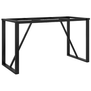 vidaXL Nohy jed&aacute;lensk&eacute;ho stola O-r&aacute;m 120x60x73 cm oceľ