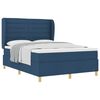 vidaXL Boxspring posteľ s matracom tmavo&scaron;ed&aacute; 90x190 cm Modr&aacute; l&aacute;tka