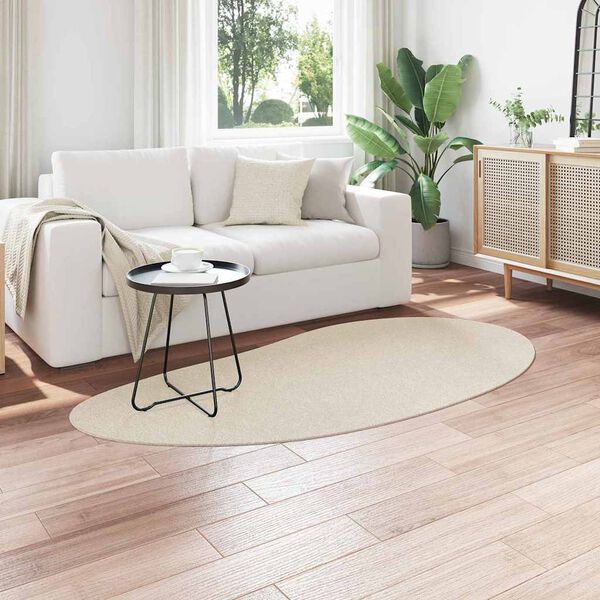 vidaXL Kusov&eacute; koberce HUARTE B&eacute;žov&aacute; 100 x 200 cm Polyester