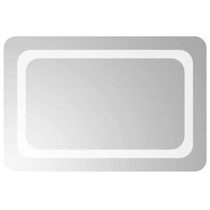 vidaXL LED k&uacute;peľňov&eacute; zrkadlo 60x40 cm