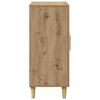 vidaXL Komoda dub artisian 90x34x80 cm kompozitné drevo