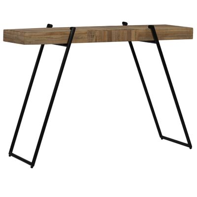 vidaXL Prístavný stolík 120x35x81 cm recyklované teakové drevo
