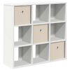 vidaXL Serv&iacute;rovacia skriňa Biela 73,5 x 24 x 69,5 cm
