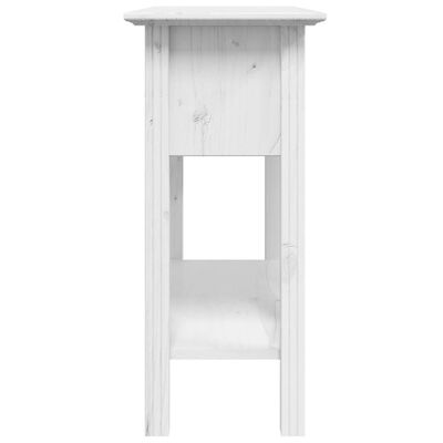 vidaXL Konferenčný stolík BODO biely 90x34,5x73 cm borovicový masív