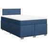 vidaXL Boxspring posteľ s matracom modr&aacute; 120x200 cm l&aacute;tka