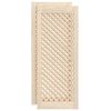 vidaXL Dvere skrinky mriežkov&yacute; dizajn 2 ks 39,5x99 cm mas&iacute;v borovica