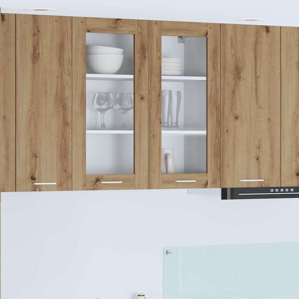 vidaXL Z&aacute;vesn&aacute; skrinka Remeseln&yacute; dub 80 x 31 x 80 cm Kompozitn&eacute; drevo