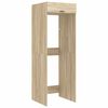 vidaXL Kabinet na pr&aacute;čku Sonoma 67,5 x 68 x 200 cm Kompozitn&eacute; drevo