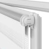 vidaXL Zebrov&aacute; roleta 60,9x120 cm &Scaron;&iacute;rka l&aacute;tky 56,7 cm biela