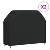 vidaXL Obaly na gril 2 ks 162x61x122 cm 420D oxfordsk&aacute; l&aacute;tka