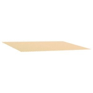 vidaXL N&aacute;hradn&aacute; l&aacute;tka na mark&iacute;zu Žlt&aacute; a biela 250 x 200 cm Polyester
