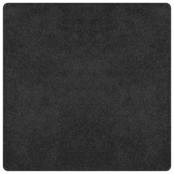 vidaXL Protišmykový Shaggy Koberec Tmavo šedá 120 x 120 cm PP