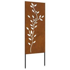 vidaXL Z&aacute;hradn&aacute; clona na s&uacute;kromie Kvetinov&yacute; Hrdzav&yacute; 50 x 140 cm