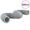 vidaXL Ventilačn&eacute; potrubie PVC 6 m &Oslash;12,5 cm