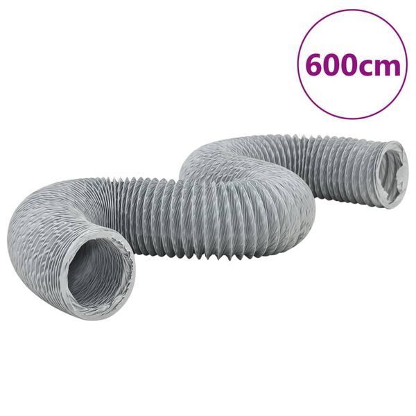 vidaXL Ventilačn&eacute; potrubie PVC 6 m &Oslash;12,5 cm