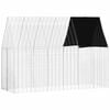 vidaXL Klietka pre kr&aacute;liky Strieborn&aacute; 300 x 100 x 210 cm