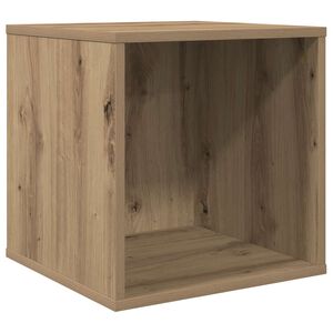 vidaXL Box na vinylov&eacute; albumy Dub artisan 37 x 36,5 x 38 cm