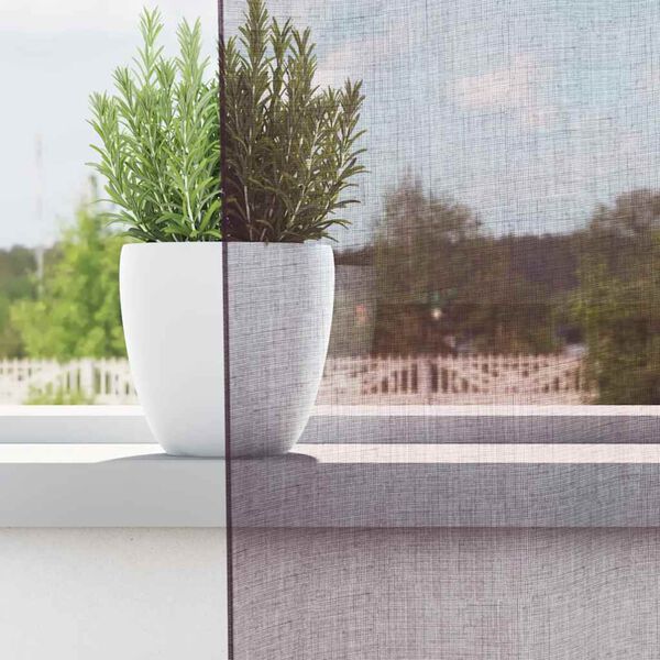 vidaXL Voálové závesy s priechodkami 2 ks Fialové 140x140 cm