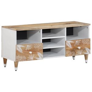 VidaXL TV skrinka 100x33,5x46 cm Mas&iacute;vne drevo Mango