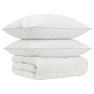 vidaXL S&uacute;prava papl&oacute;nu z 90% husacieho peria FULDA 3 ks 200 x 200 cm