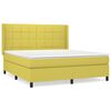 vidaXL Boxspring posteľ s matracom zelen&aacute; 180x200 cm l&aacute;tka