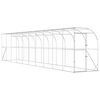 vidaXL Kurn&iacute;k proti stene Strieborn&aacute; 600 x 150 x 215 cm