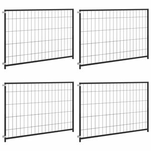 vidaXL Koterec pre psa čierny 300x100x70 cm oceľov&yacute;