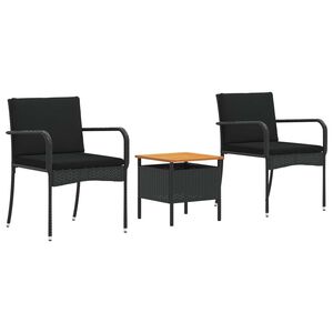 vidaXL Z&aacute;hradn&yacute; set s vank&uacute;&scaron;om oceľ