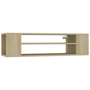 vidaXL Z&aacute;vesn&aacute; TV skrinka, dub sonoma 100x30x26,5 cm, kompozitn&eacute; drevo