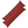 vidaXL Poťah na podložku 2 ks HOUTEN V&iacute;no červen&eacute; 40 x 145 cm