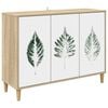 vidaXL Serv&iacute;rovacia skriňa HANAU Sonoma 102 x 33 x 75 cm