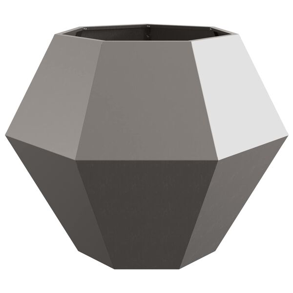 vidaXL Hrant&iacute;k 2 pcs Hrdzav&yacute; 100 x 100 x 80 cm