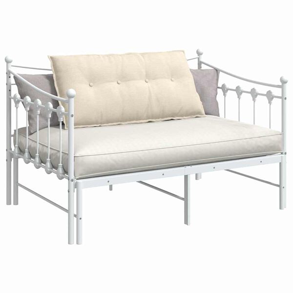 vidaXL Podu&scaron;ka na chrb&aacute;t Kr&eacute;mov&aacute; 100 x 50 cm Kord&uacute;rov&aacute; tkanina