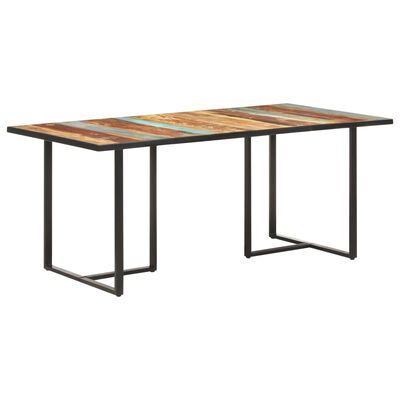 vidaXL Jedálenský stôl 180 cm recyklovaný masív