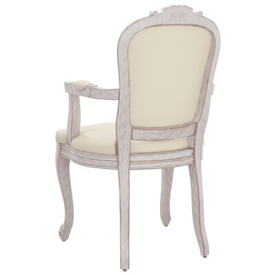 vidaXL Jedálenské stoličky 2 ks, béžové 62x59,5x100,5 cm, ľan