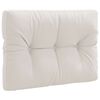 vidaXL Vank&uacute;&scaron; na paletu VIANEN 100% polyester Biela 70 x 60 x 12 cm