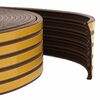 vidaXL Samolepiaca tesniaca p&aacute;ska na okno Hned&aacute; 15 x 8 mm 12 m