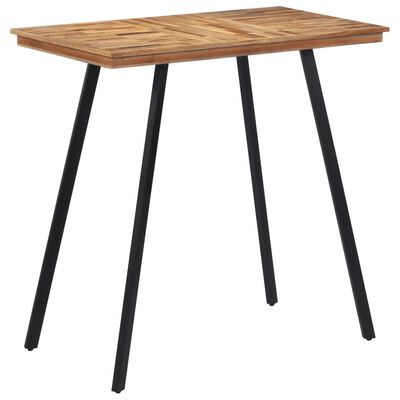 vidaXL Barový stôl 110x55x105 cm tíkový masív
