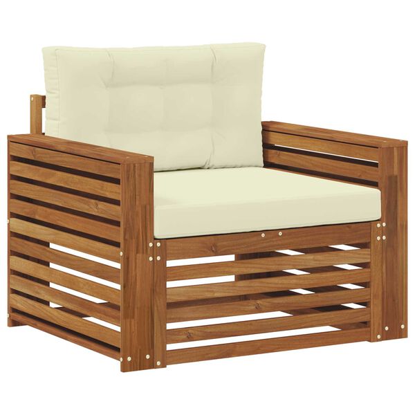 vidaXL Z&aacute;hradn&aacute; s&uacute;prava gaučov Mas&iacute;vne ak&aacute;ciov&eacute; drevo a polyester