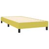 vidaXL Posteľn&yacute; r&aacute;m boxspring s matracom zelen&yacute; 90x190 cm l&aacute;tka