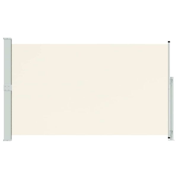 vidaXL Zaťahovacia bočn&aacute; mark&iacute;za na terasu 180x300 cm, kr&eacute;mov&aacute;