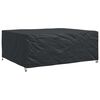 vidaXL Obal na n&aacute;bytok Jednofarebn&yacute; Čierna 250 x 210 x 90 cm 600D